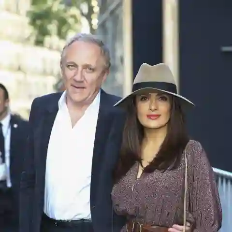 Salma Hayek und ihr MannFrancois - Henri Pinault