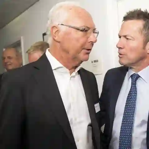 Franz Beckenbauer und Lothar Matthäus