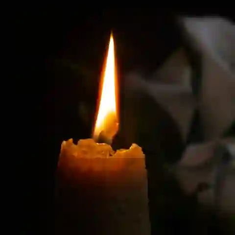 Gedenk-Kerze