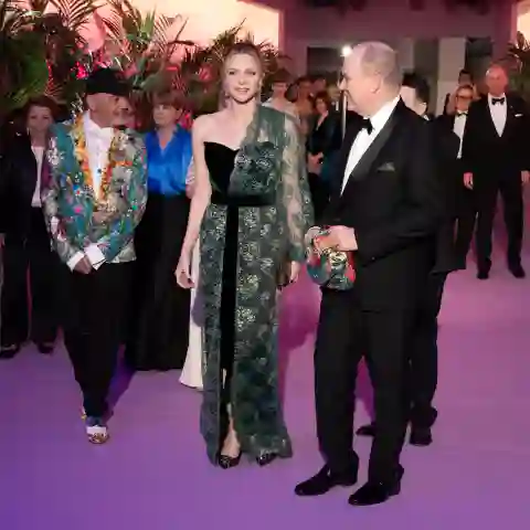 Fürstin Charlène von Monaco beim Rosenball