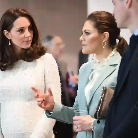 Herzogin Kate und Prinzessin Victoria freunde