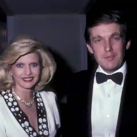 Ivana und Donald Trump bei einer Veranstaltung 1985