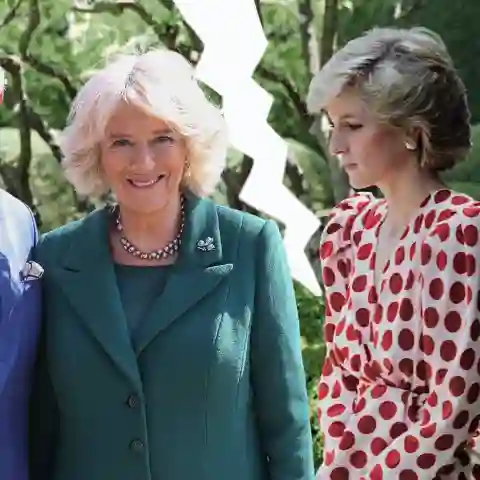 König Charles, Königin Camilla und Lady Diana konkurrenz drama