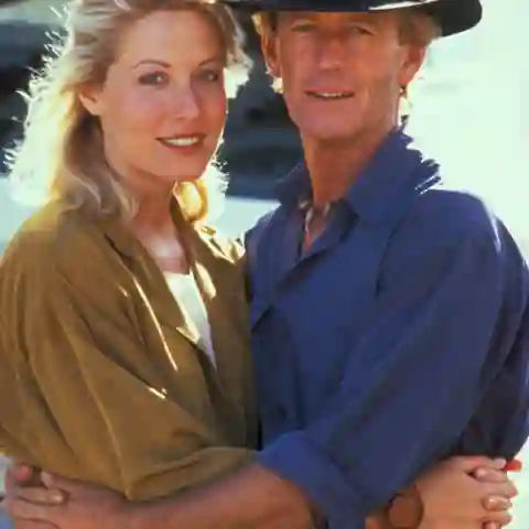 Linda Kozlowski und Paul Hogan waren vor und hinter der Kamera ein Paar