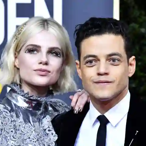 Lucy Boynton und Rami Malek