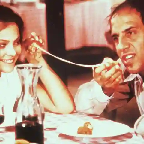 Ornella Mutti und Adriano Celentano