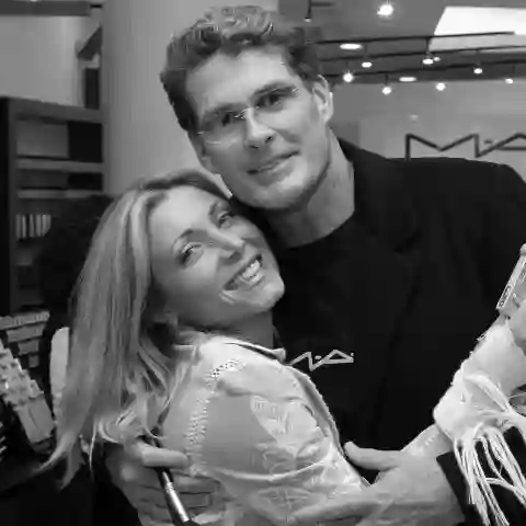 Pamela Bach und David Hasselhoff