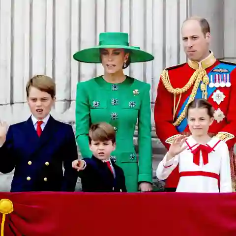 Prinz George Prinz Louis Herzogin Kate Prinz William Prinzessin Charlotte