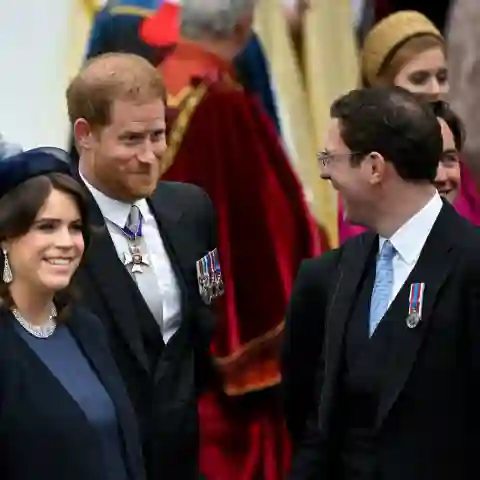 Prinz Harry und Prinzessin Eugenie