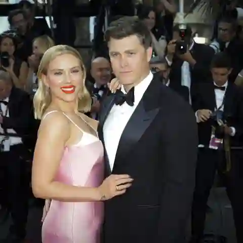 Scarlett Johansson und Colin Jost