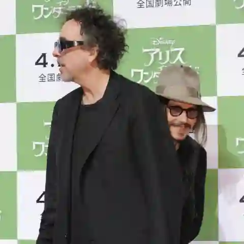 Johnny Depp crashte das Foto von Tim Burton