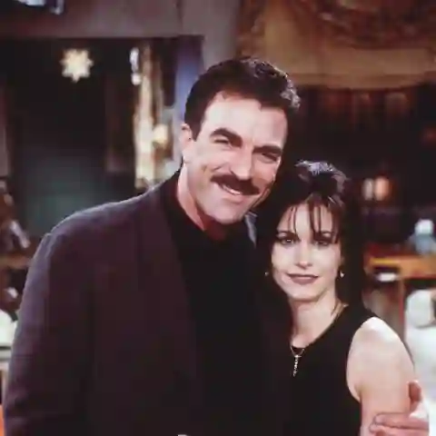 Tom Selleck und Courteney Cox spielten ein Paar in Friends