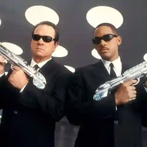 Tommy Lee Jones und Will Smith in „Men in Black 2“