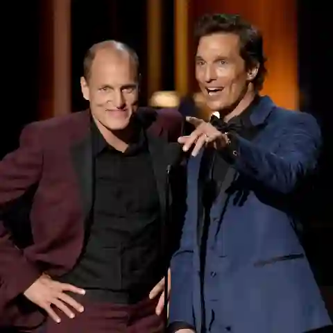 Woody Harrelson und Matthew McConaughey  sind gute Freunde
