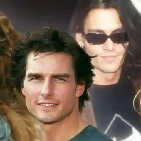 Heiße Paare neunziger Tom Cruise nicole Kidman, Johnny Depp Kate Moss