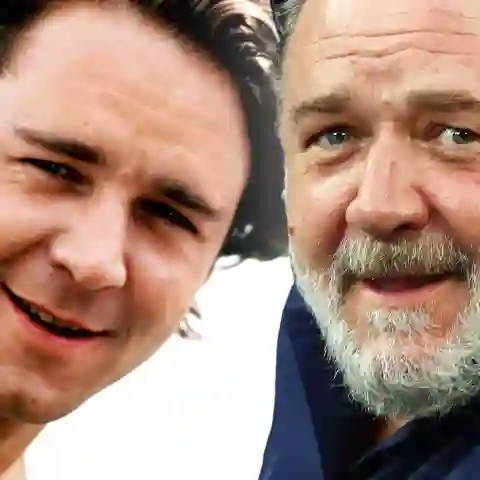 Russell Crowe früher und heute