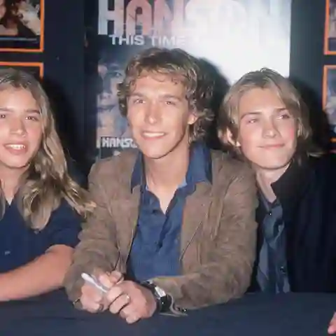 "Hanson": Zac, Isaac, Taylor Hanson 2000