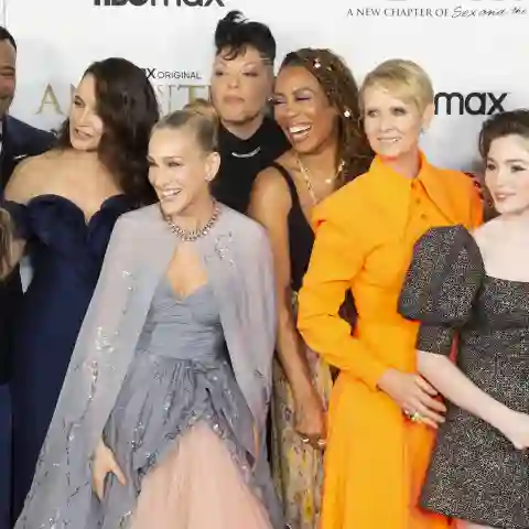 Der Cast von „And Just Like That“ bei der Premiere in New York am 8. Dezember 2021