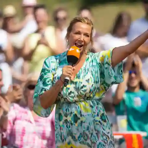 Andrea Kiewel  ZDF Fernsehgarten