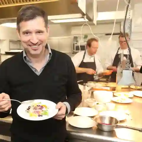 Andreas Türck bei Sternekoch Holger Bodendorf auf Sylt im März 2019