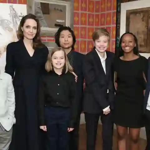 Angelina Jolie Kinder Knox Vivienne Pax Shiloh Zahara Maddox