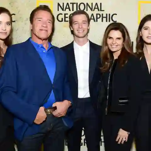 Christina, Arnold, Patrick Schwarzenegger, Maria Shriver, Katherine Schwarzenegger