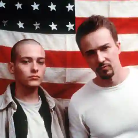 Edward Furlong und Edward Norton in „American History X“