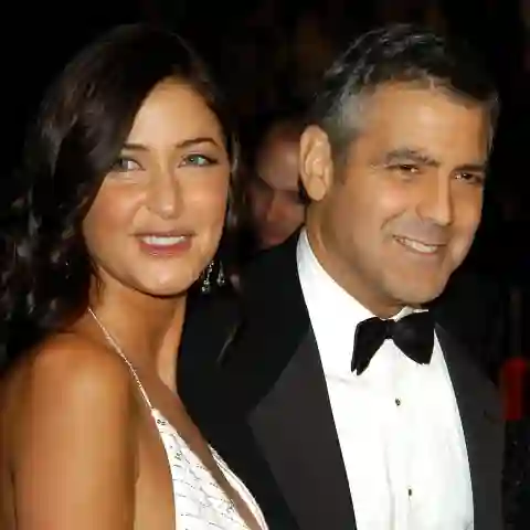 George Clooney and girlfriend Lisa Snowden at the Ocean s Twelve Premiere held at Mann Grauman s Chinese Theater in Holl