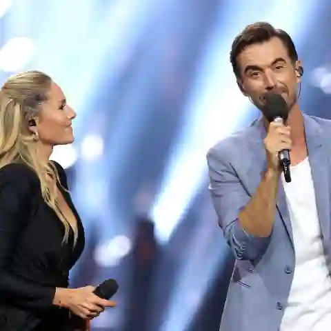 Helene Fischer und Florian Silbereisen gemeinsam auf der Bühne