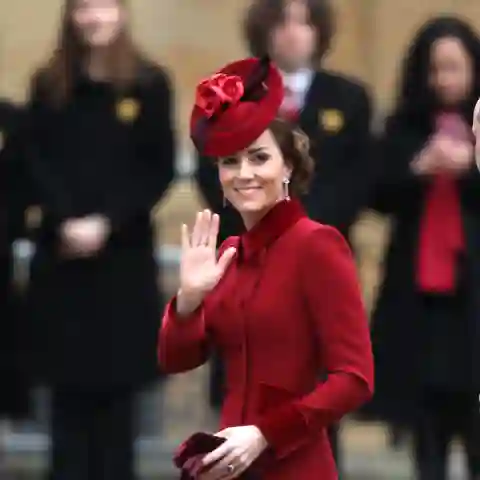 Herzogin Kate in der Westminster Abbey im März 2020
