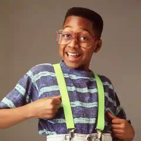 Jaleel White als „Steve Urkel“ in der Serie „Alle unter einem Dach“