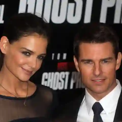 Katie Holmes und Tom Cruise im Dezember 2011