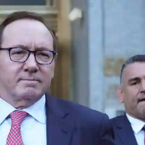 Kevin Spacey nach seinem Freispruch am 20. Oktober 2022
