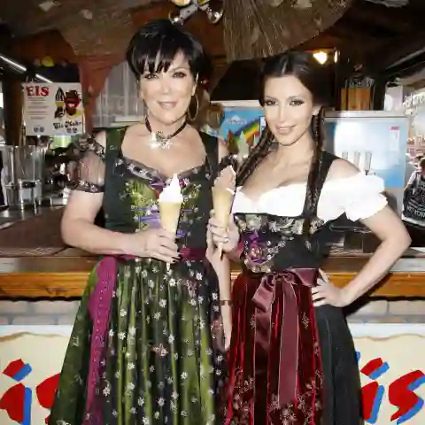 Kim Kardashian und Kris Jenner Oktoberfest