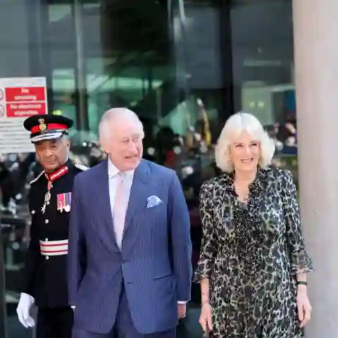 König Charles und Königin Camilla am 30. April 2024
