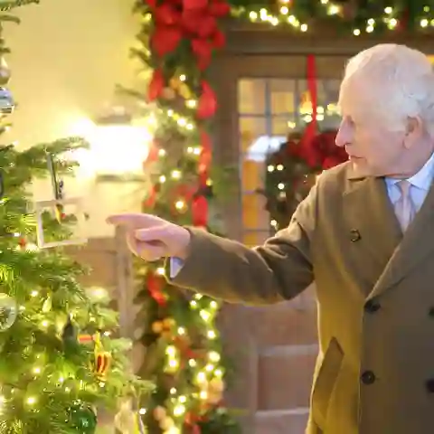 könig charles weihnachten