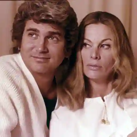 Michael Landon und Lynn Noe mit Tochter Shawna Leigh Landon 1971