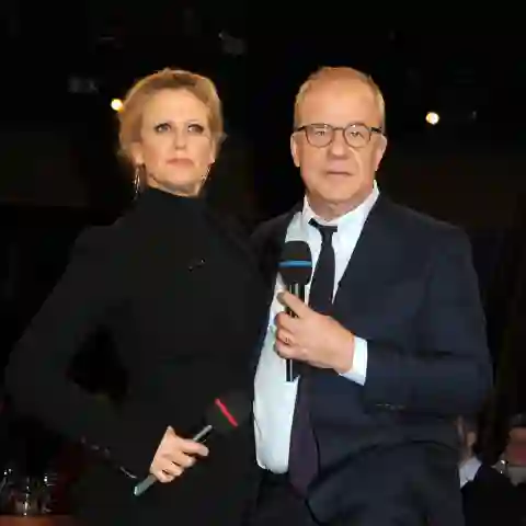Barbara Schöneberger und Hubertus Meyer-Burckhardt