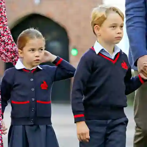 Prinz George und Prinzessin Charlotte am Schulbeginn 2019