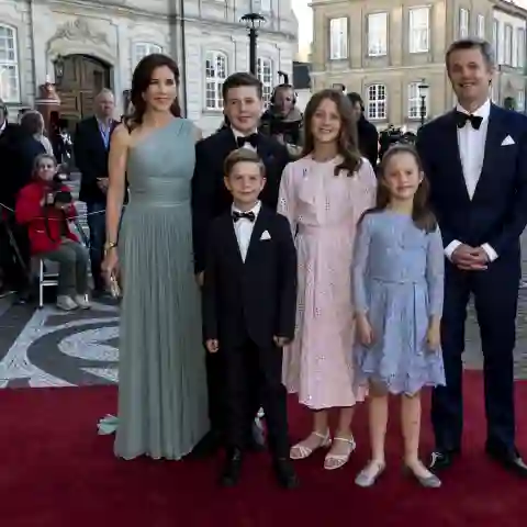 Prinzessin Mary, Prinz Frederik und die Kinder