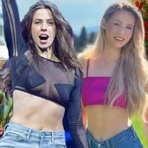 Schlager-Sängerinnen bauchfrei Sie zeigen ihre hübschen Körper sexy