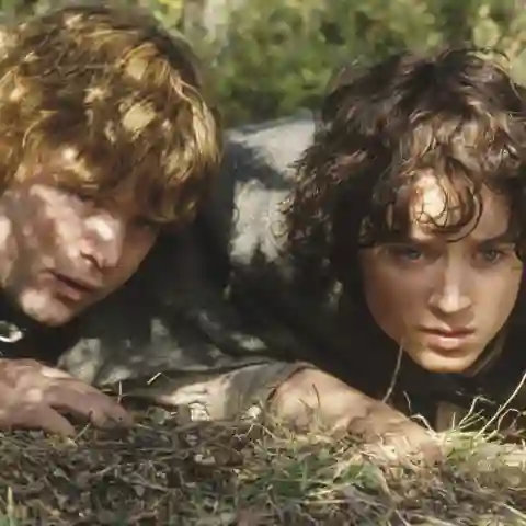 Sean Astin Sam Elijah Wood Frodo Herr der Ringe Die zwei Türme