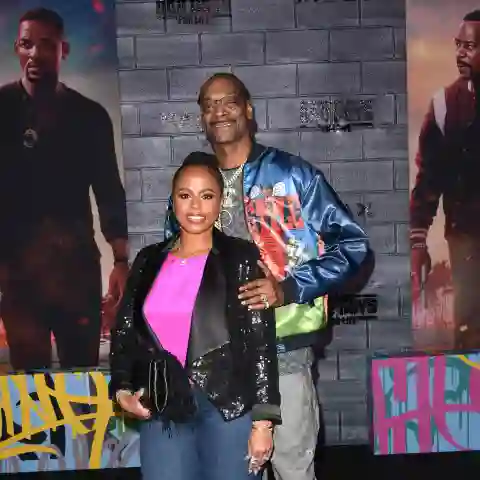 Snoop Dogg mit seiner Ehefrau