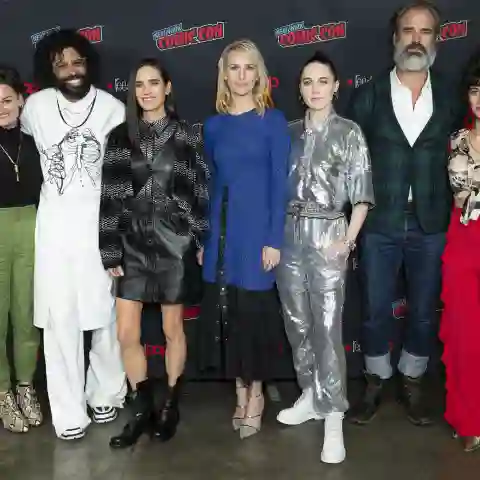 Der cast von „Snowpiercer“ bei der New York Comic Con 2019