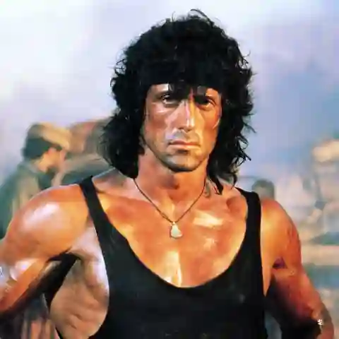 Sylvester Stallone in „Rambo“