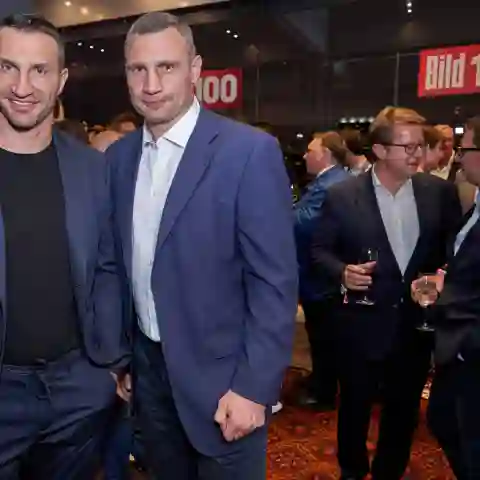 Wladimir Klitschko und Vitali Klitschko im Jahr 2019