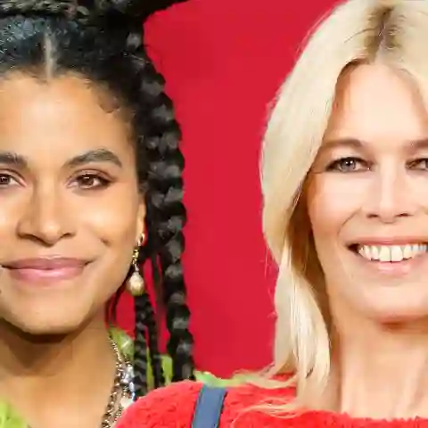 Zazie Beetz und Claudia Schiffer