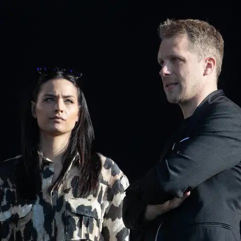 Amira Aly und Oliver Pocher