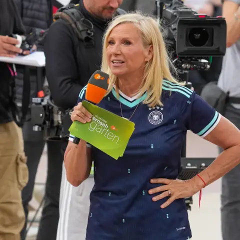Andrea Kiewel spricht über ihr Gewicht.