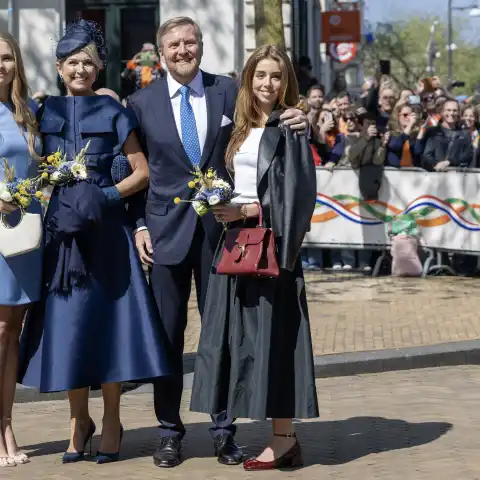 Die niederländischen Royals feiern den Königstag